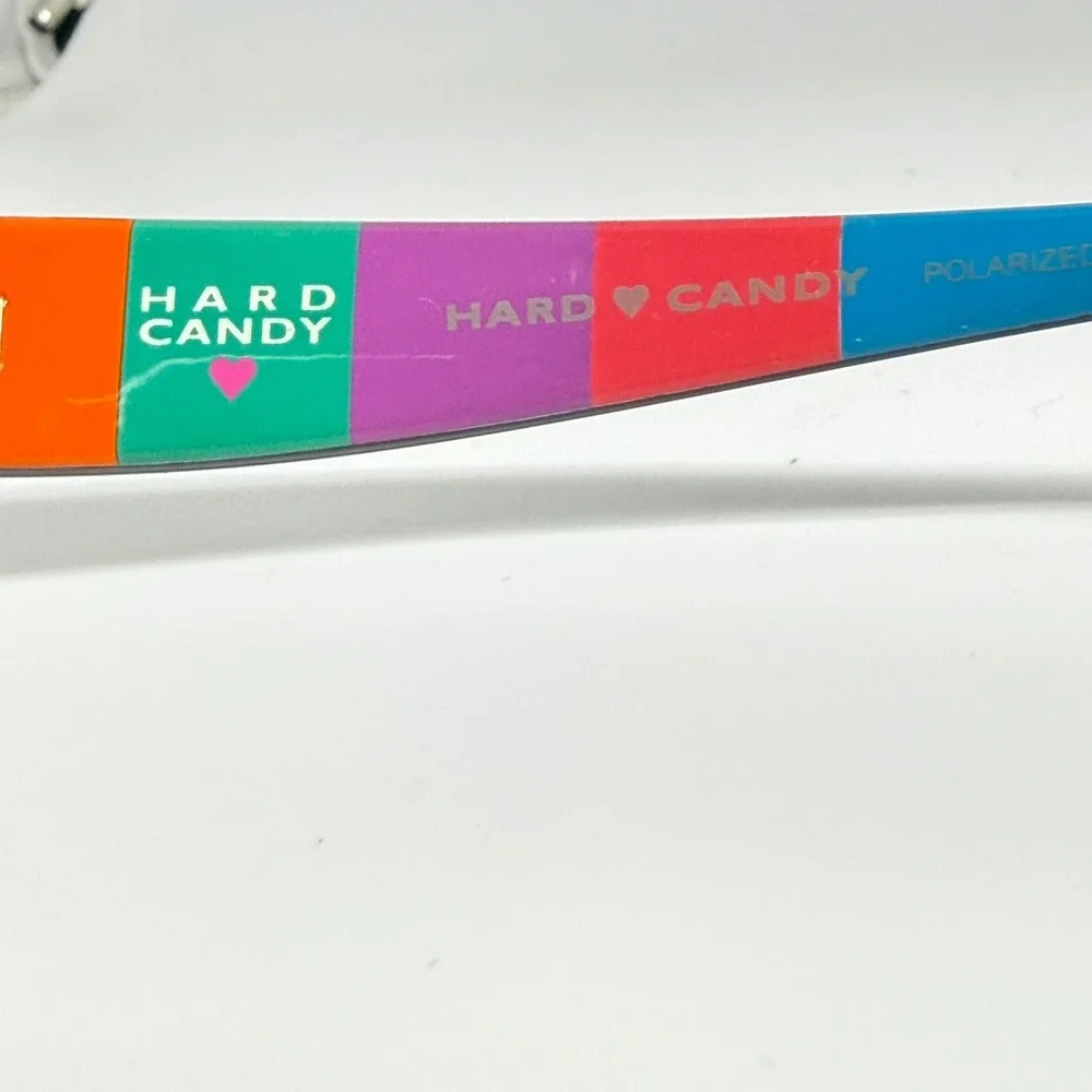 Hard Candy HS14 Tortoise Rainbow Striped Eyeglass Frames 57-15-138